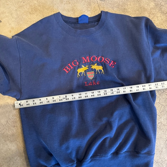 Vintage Crewneck Big Moose Lake - Picture 5 of 6